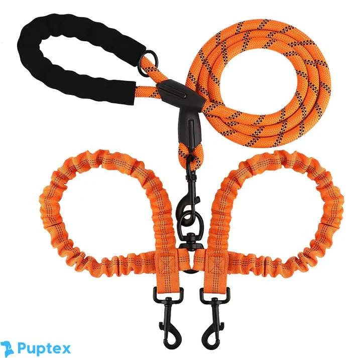 Duo Leash™ - Dual Dog Leash - Puptex Store