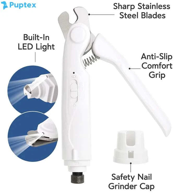 PawPro™ 2-in-1 Pet Nail Grinder & Clipper - Puptex Store