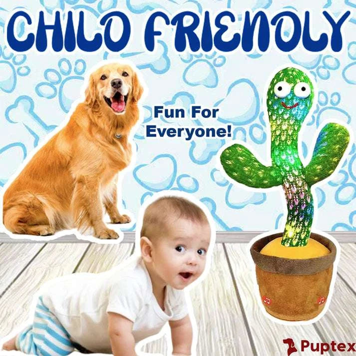 Dancing Cactus™ - Interactive Dog Toy - Puptex Store