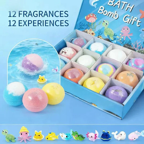 Magic Kids Surprise Bath Bombs – 12 Pack