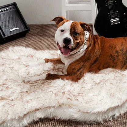 Mr. Lush - Faux Fur Orthopedic Bed - Puptex Store