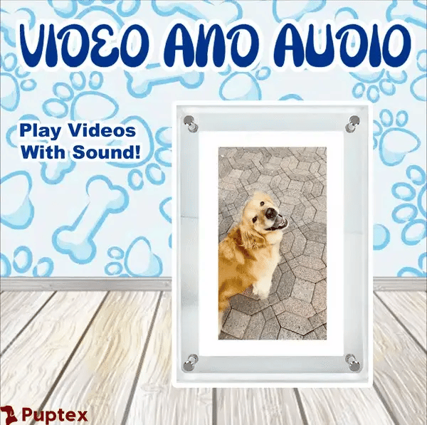 Pup Frame™ - Digital Memory Frame