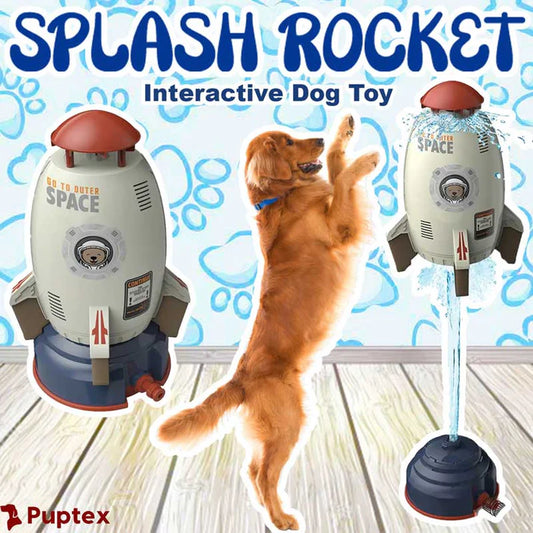 Splash Rocket™ - Interactive Dog Toy